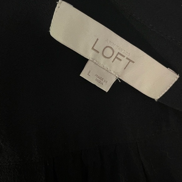 EUC | LOFT  Collared Button Down Blouson Dress!! - Picture 9 of 9